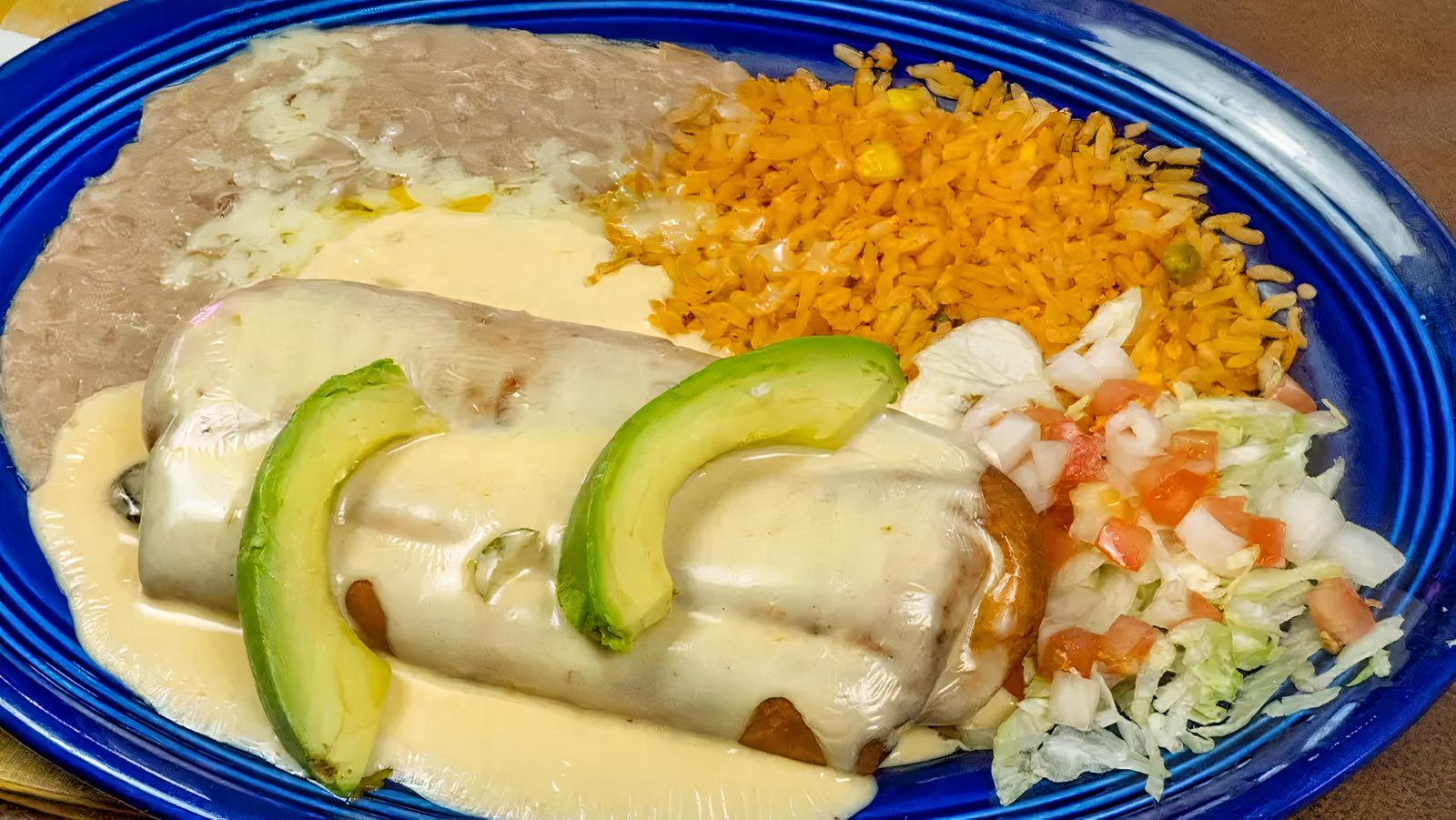 Cheese Dip Chimichanga
