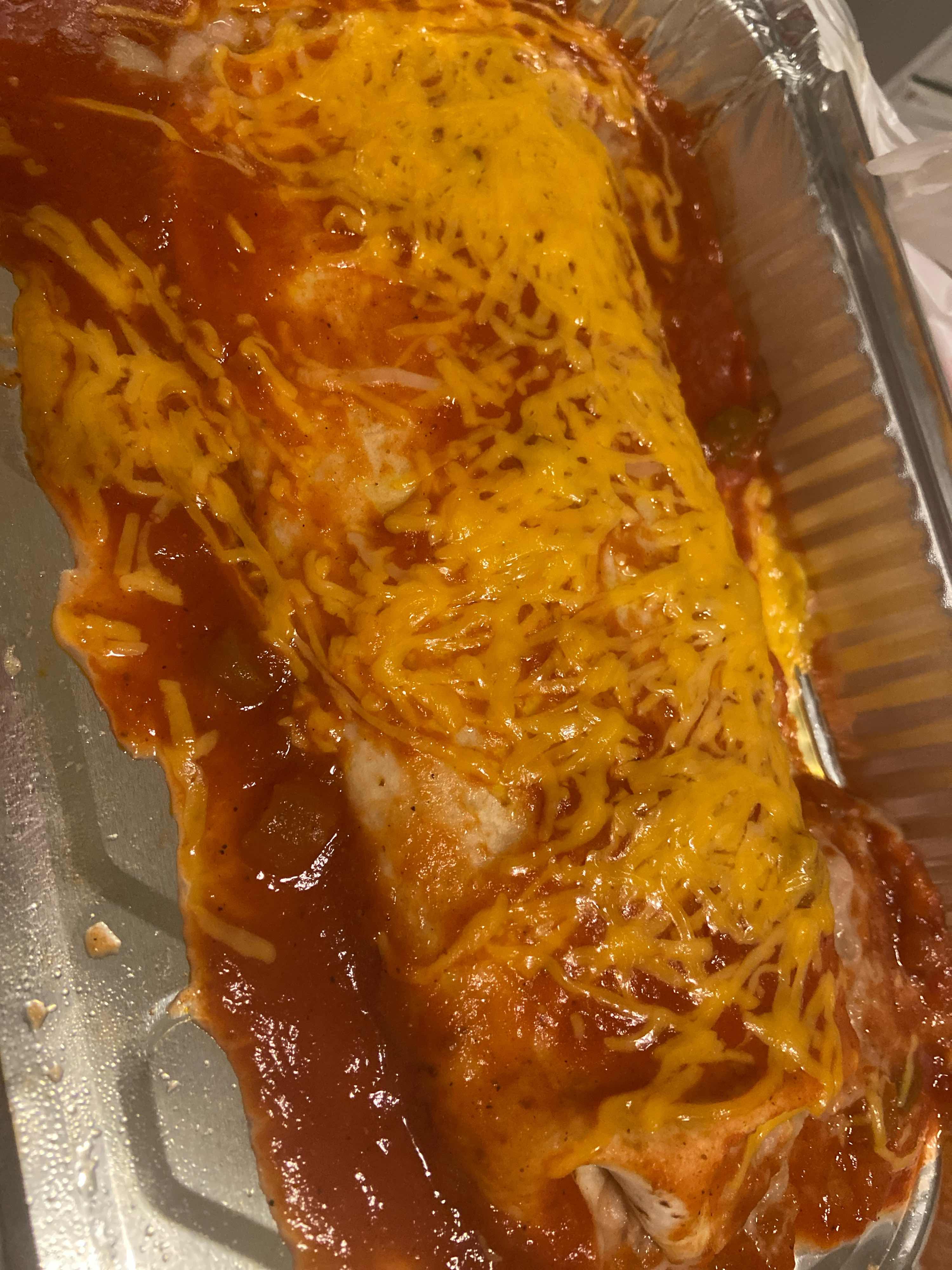 Refried Bean Burrito