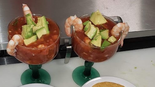 Ceviche deCamarones / Shrimp Cocktail