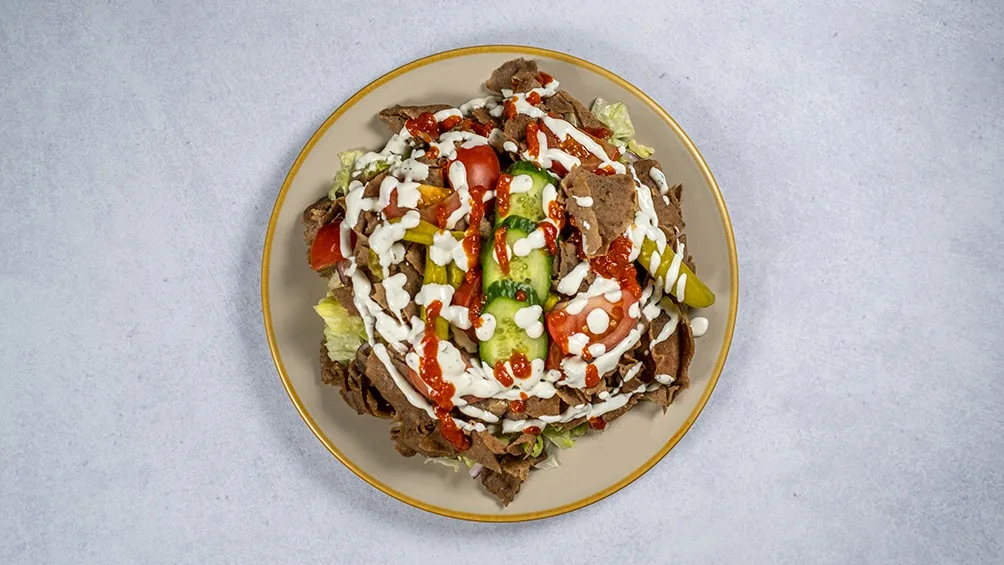 Kebabsallad