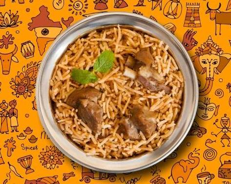 Peshawari Goat Biryani