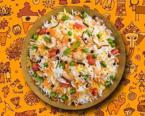 Peshawari Veggie Biryani