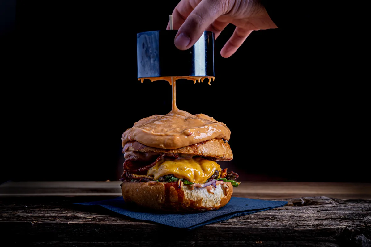 Cheddar Madness Burger