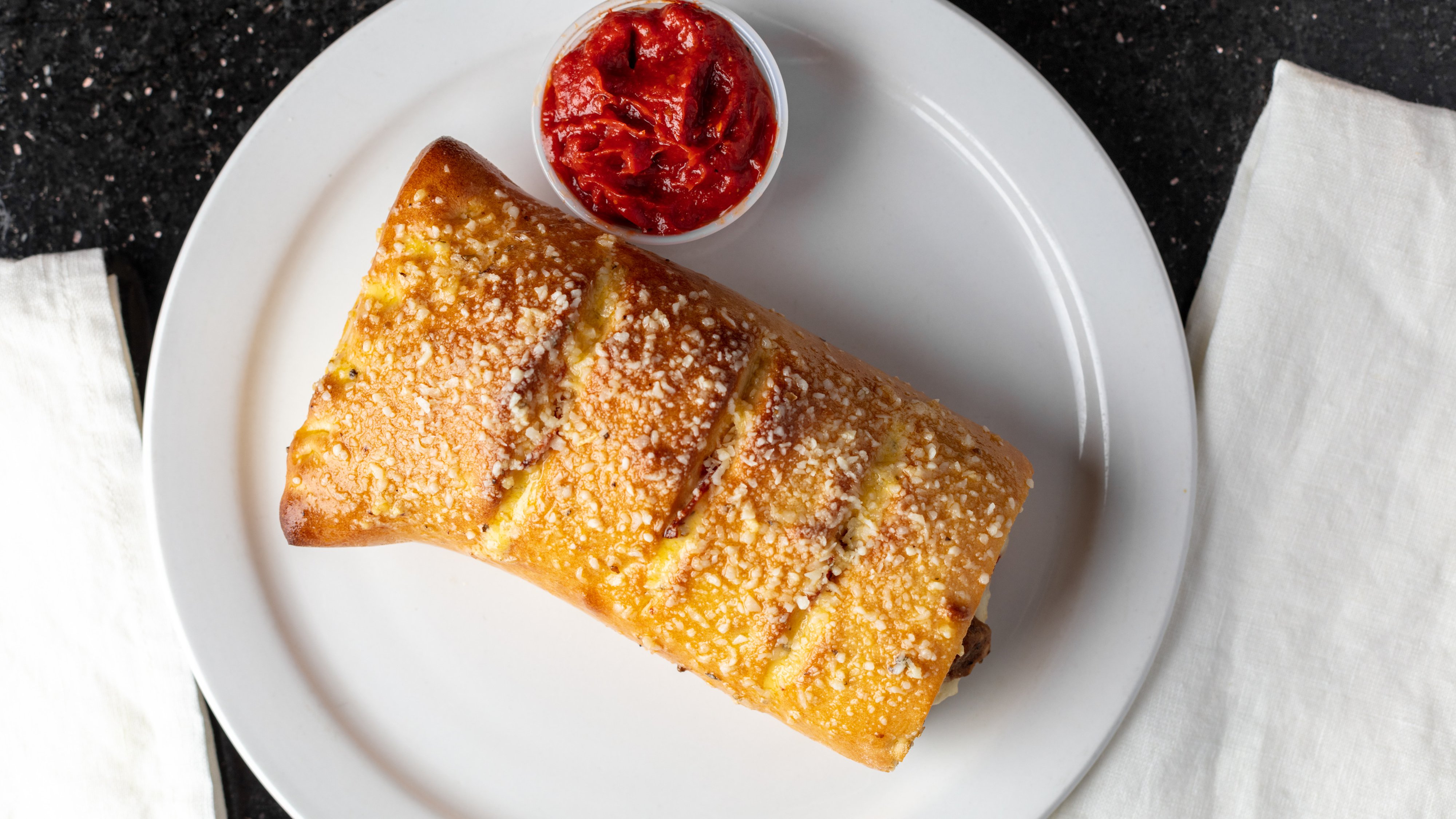 Stromboli large pepperoni and sausage