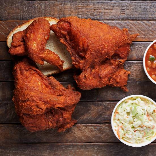 3 Piece White Plate