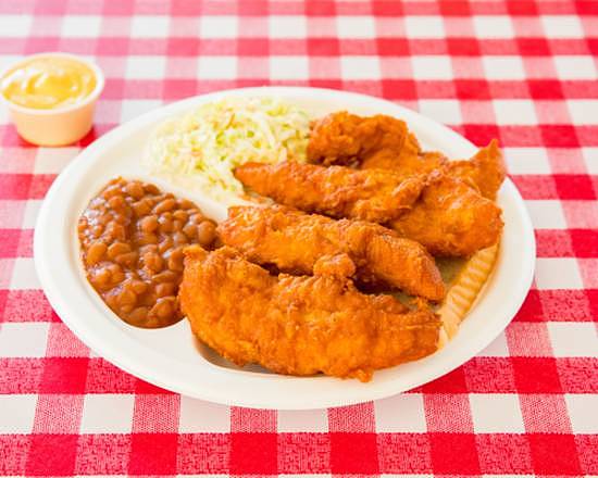 4 Piece Chicken Tenders Plate