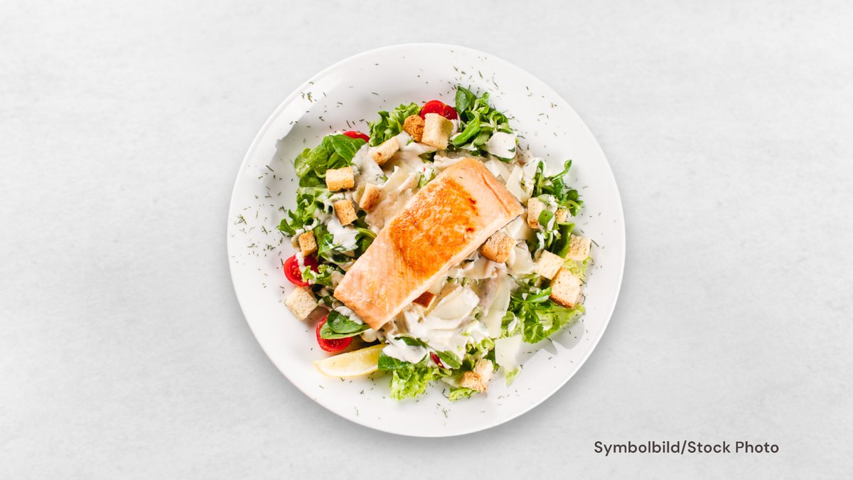 Caesar mit Lachs