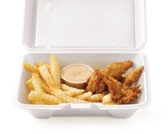 The 3 Finger Combo W/ Large Drink
