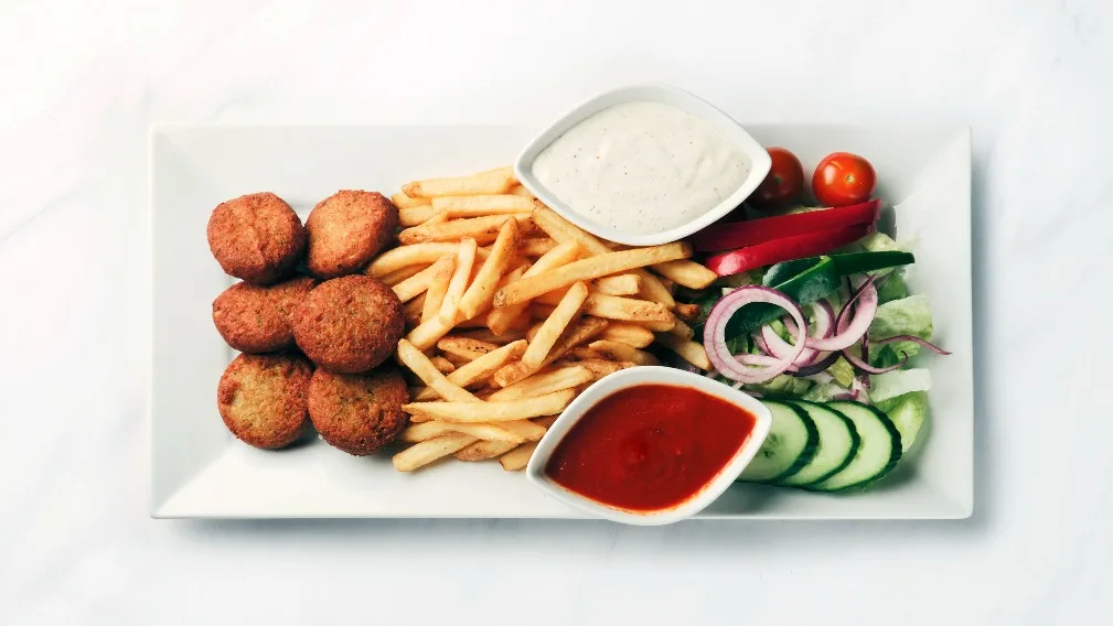 Falafeltallrik