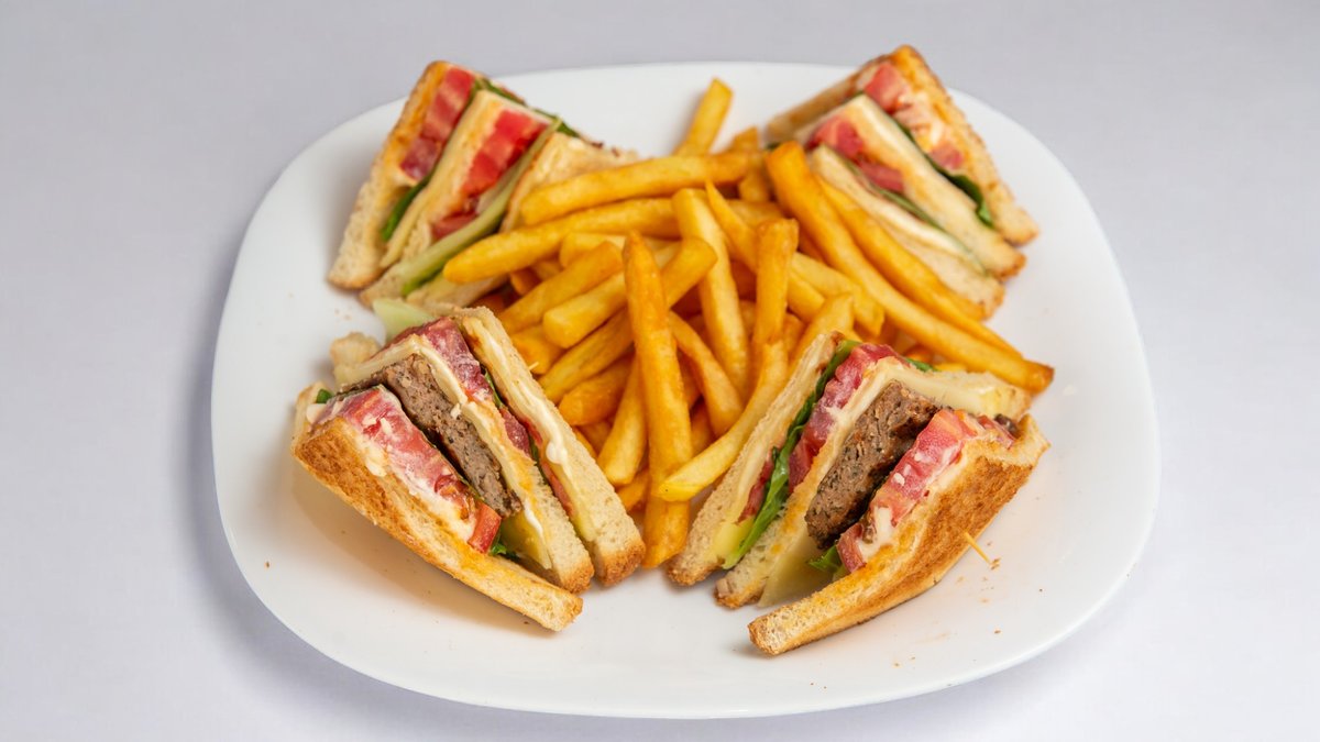 Club Sandwich Burger