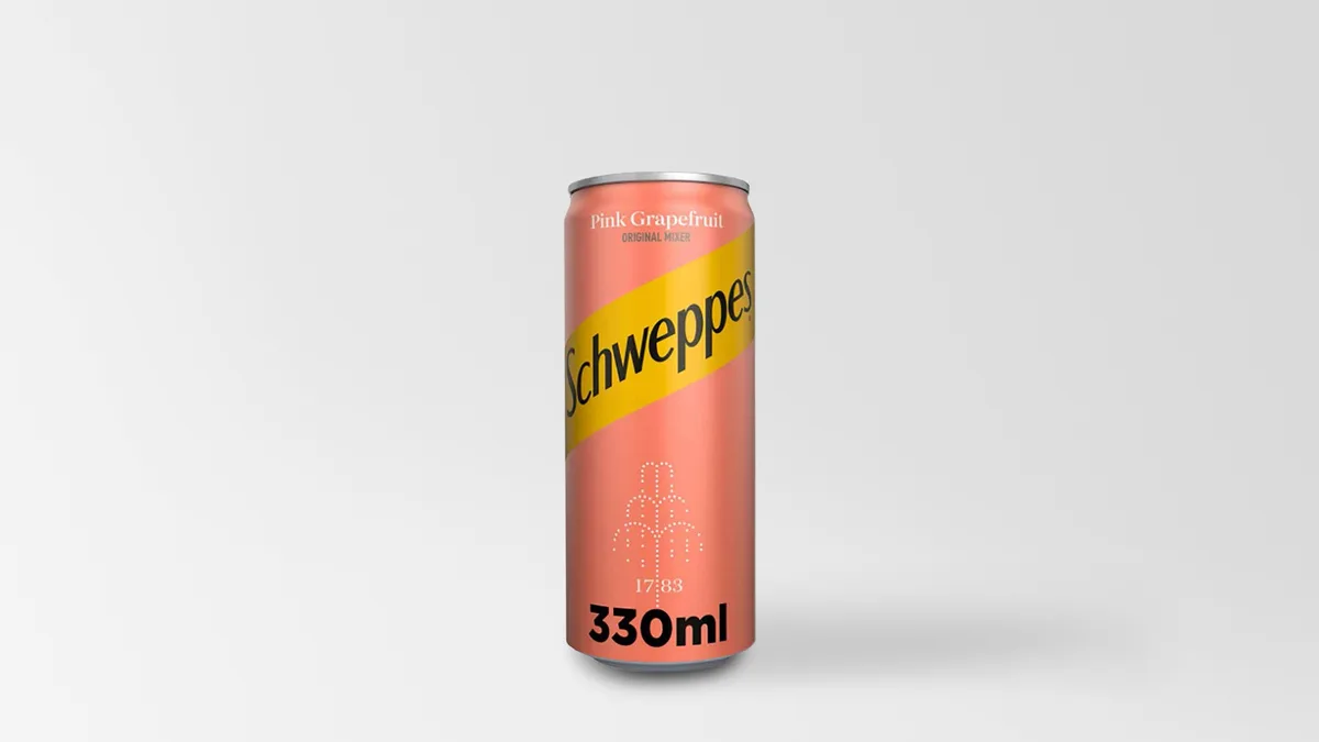 Schweppes Pink Grapefruit 0.33 l