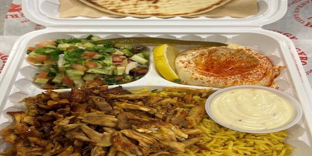 Chicken Shawarma Lunch Box