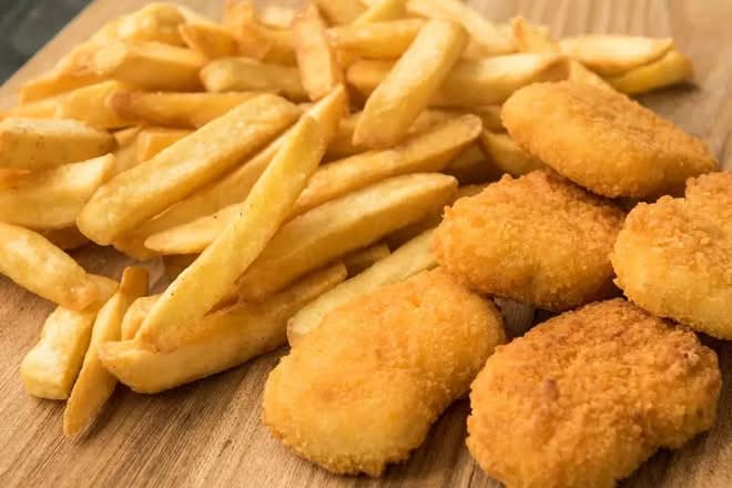 Chicken Nuggets and Fries