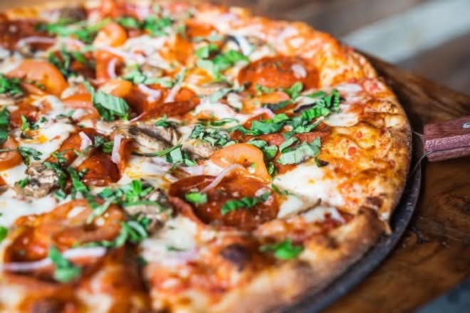Chicken Ranch Pizza