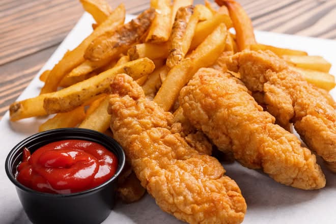 Chicken Tenders and Fries