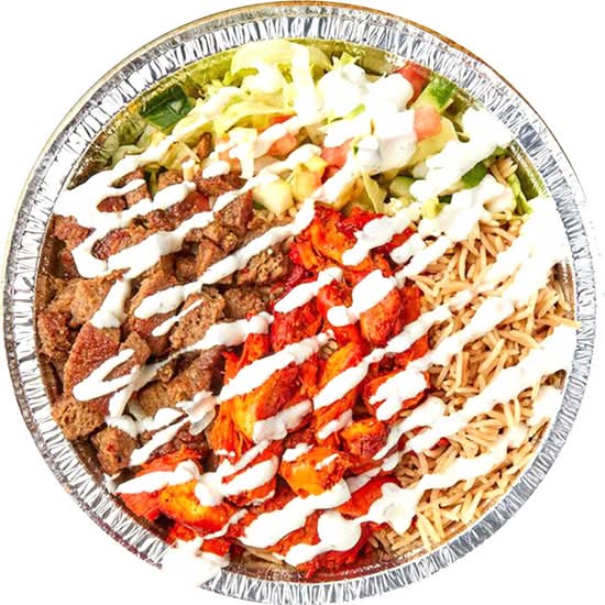 Mix Over Rice (Chicken and Lamb)