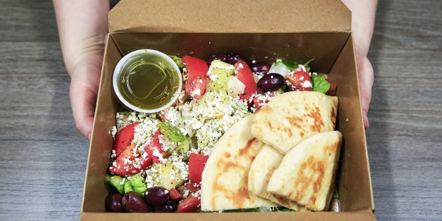 Greek Salad Boxed Lunch