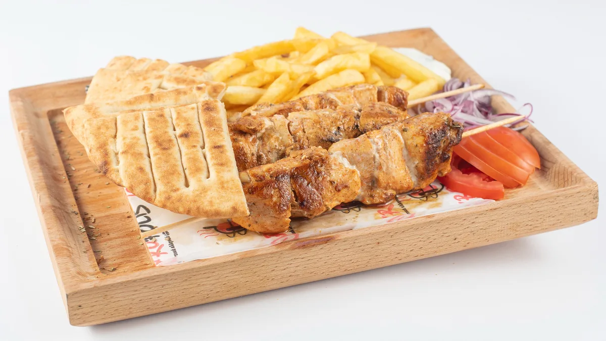 Svinjski suvlaki porcija