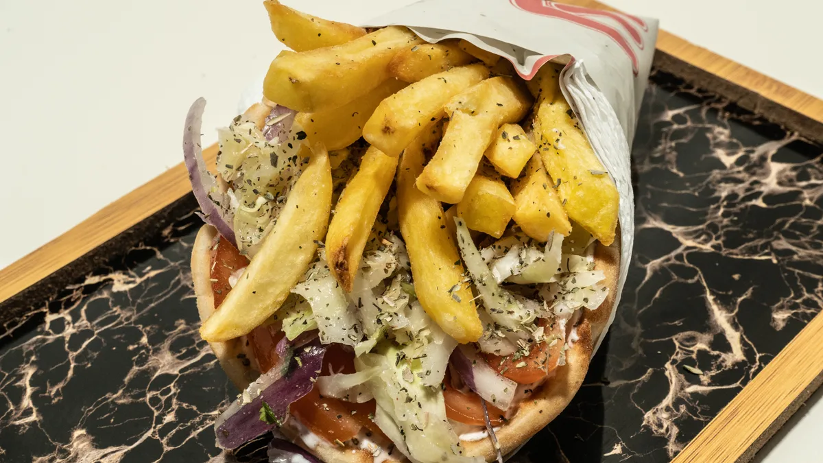 Giros vegan pita