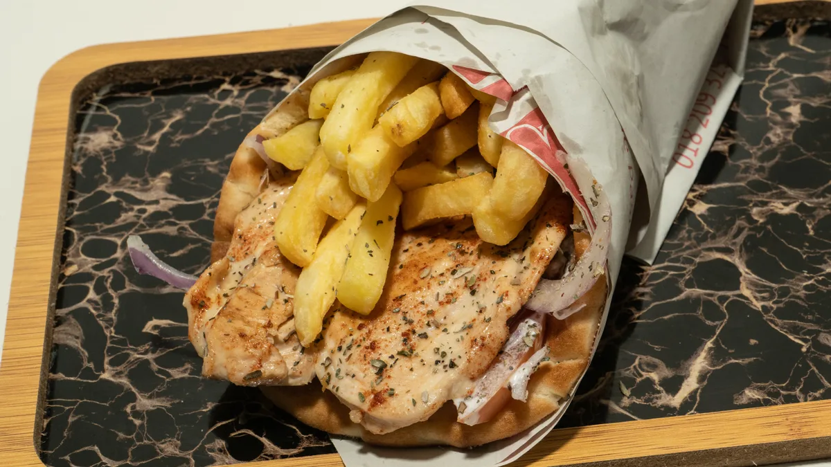 Pileće belo pita
