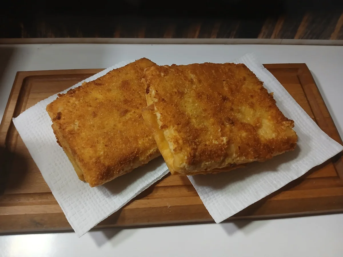 Pohovana slana palačinka pečenica