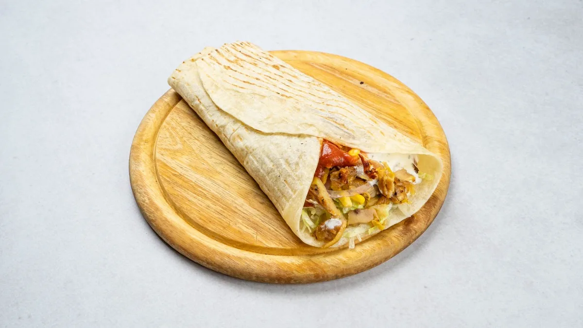 Queen Gyros tortilja
