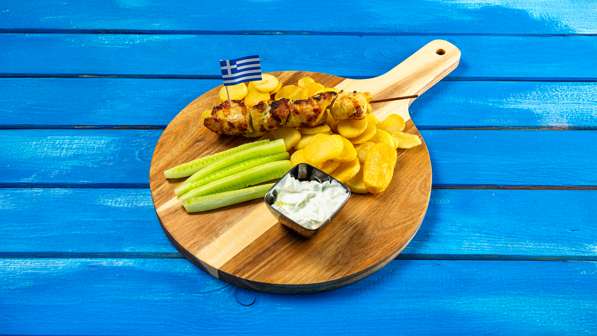 SOUVLAKI DE PUI