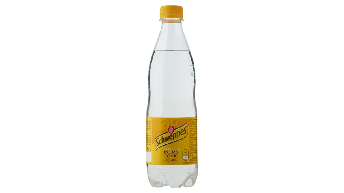 Schweppes Indian Tonic tonic kivonattal készült szénsavas üdítőital 0,5 l