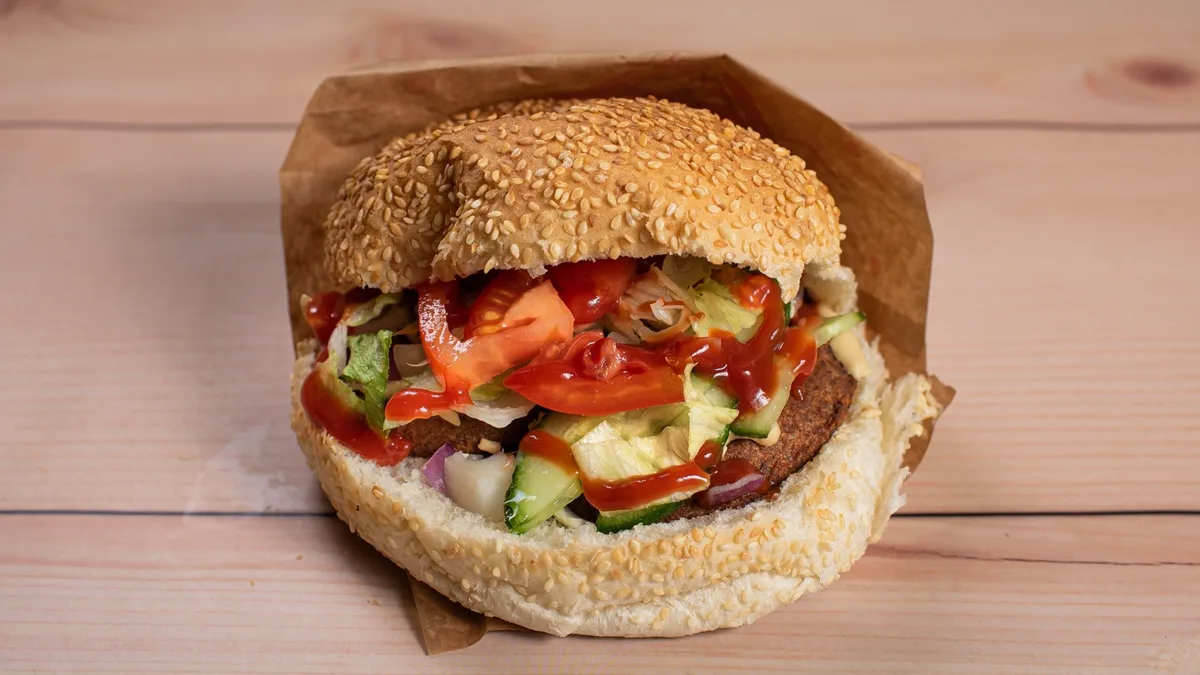 Sima hamburger (óriás)