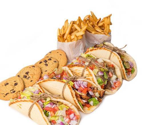 Family Four Pack of Gyros