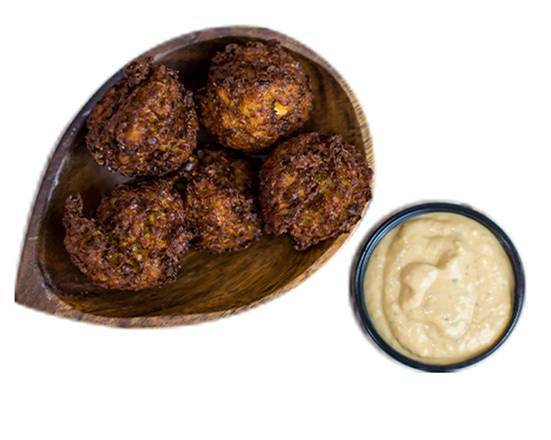 Side of Falafel and Hummus