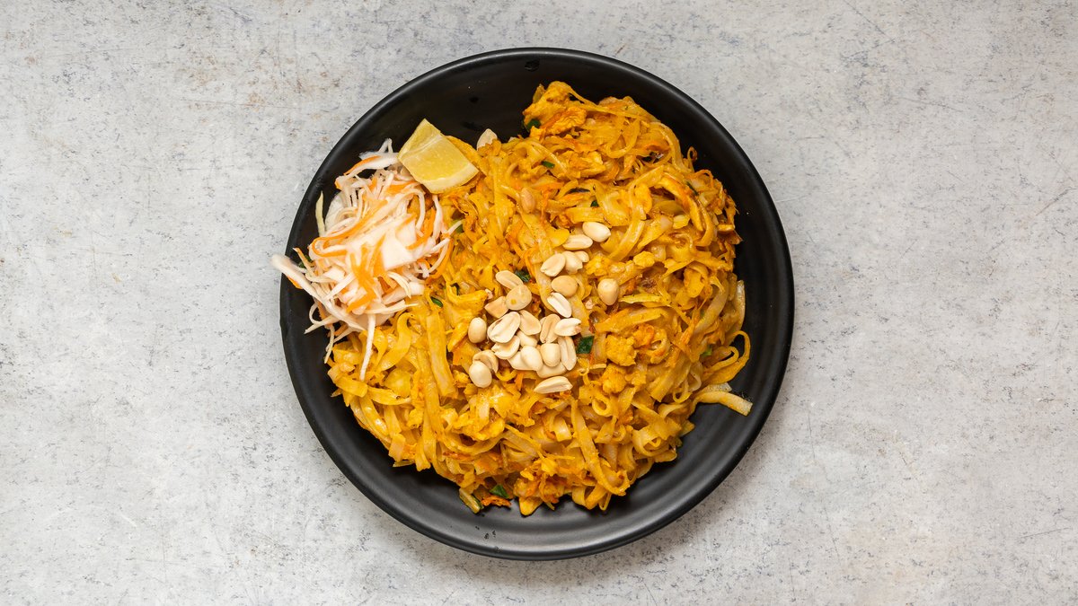 Pad thai csirkével-pad thai ga