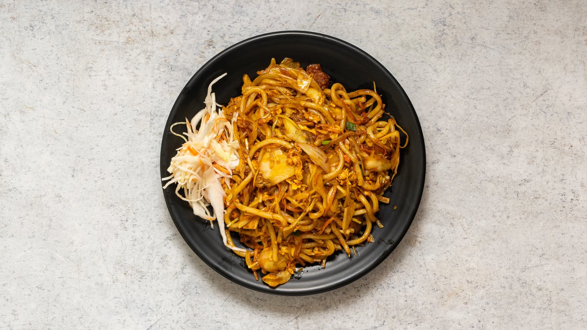 Sült udon kacsával-udon vit