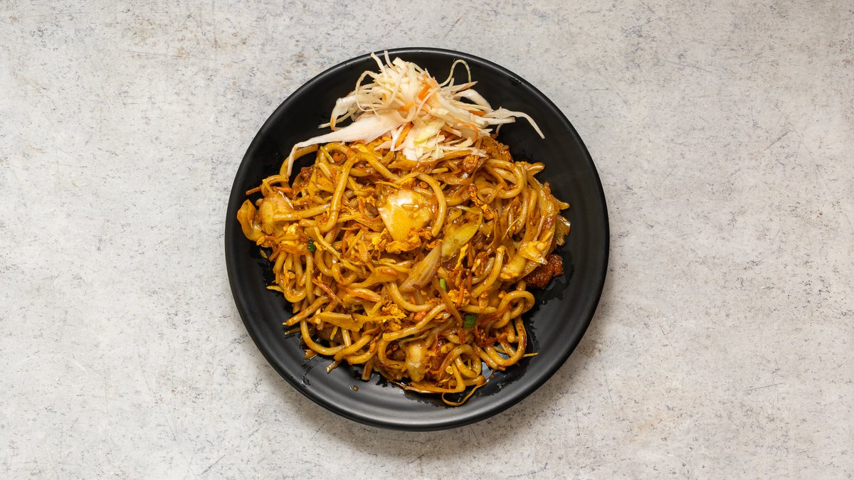 Sült udon tofuval-udon dau phu