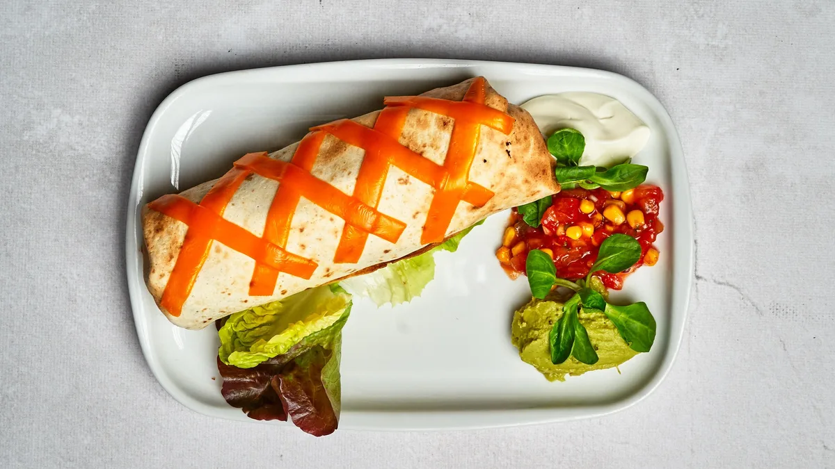 Burrito z wołowiną