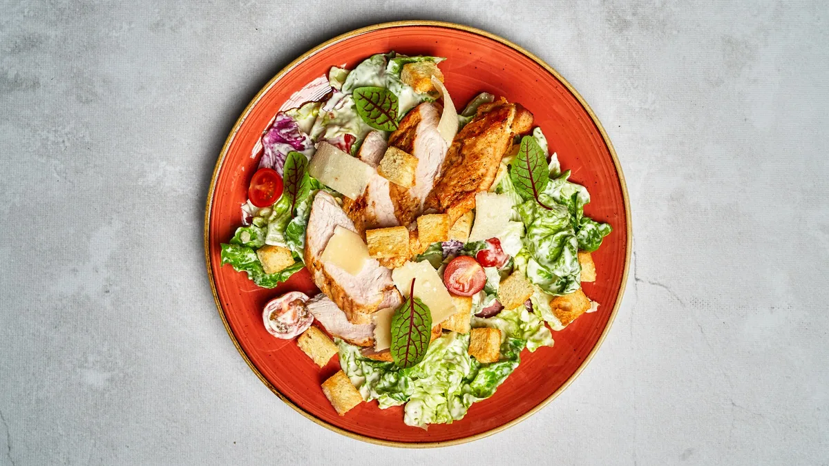 Chicken caesar salad