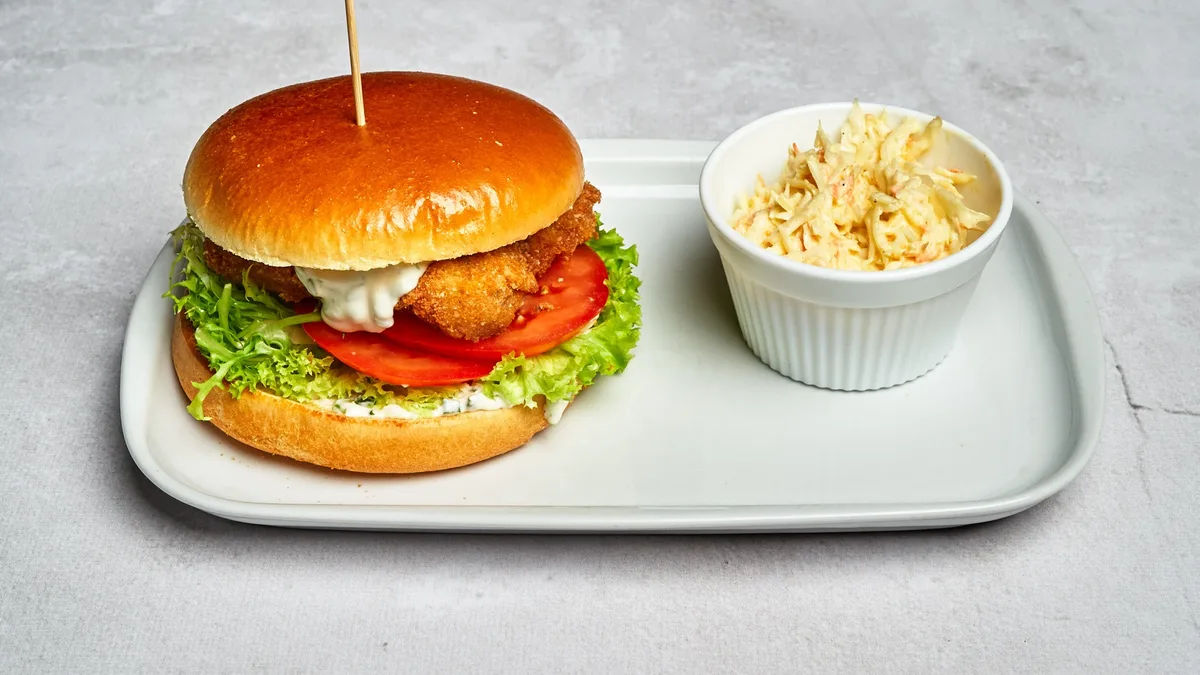 Fish burger