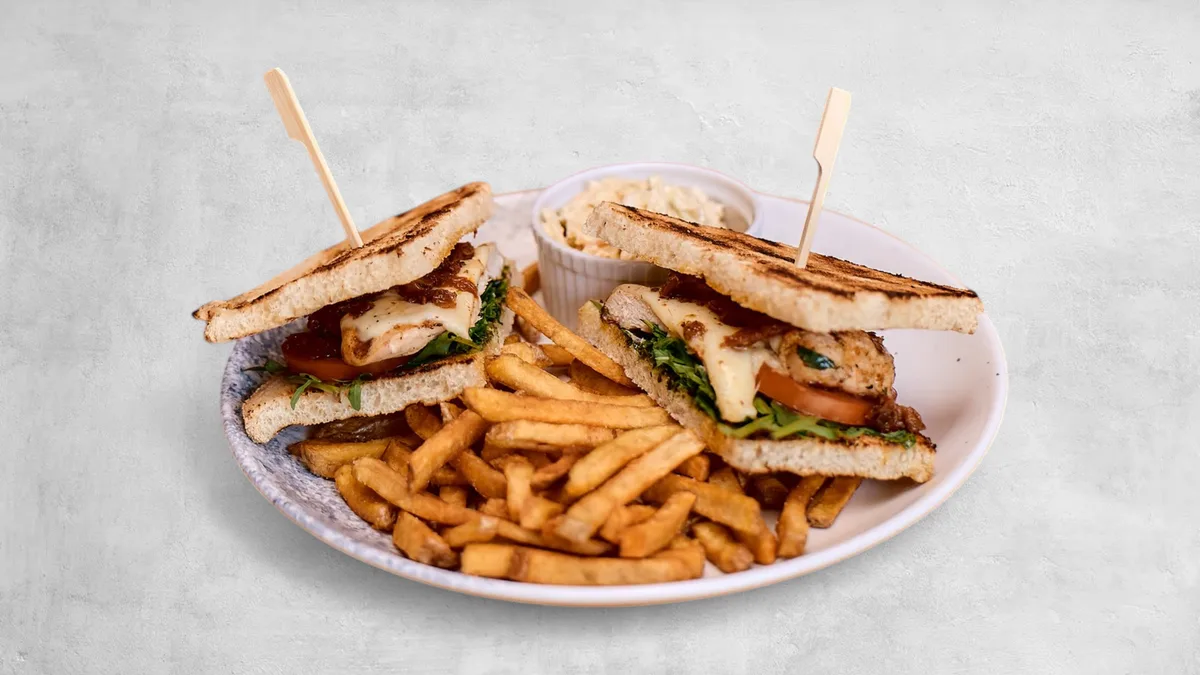 Grilled chicken sandwich