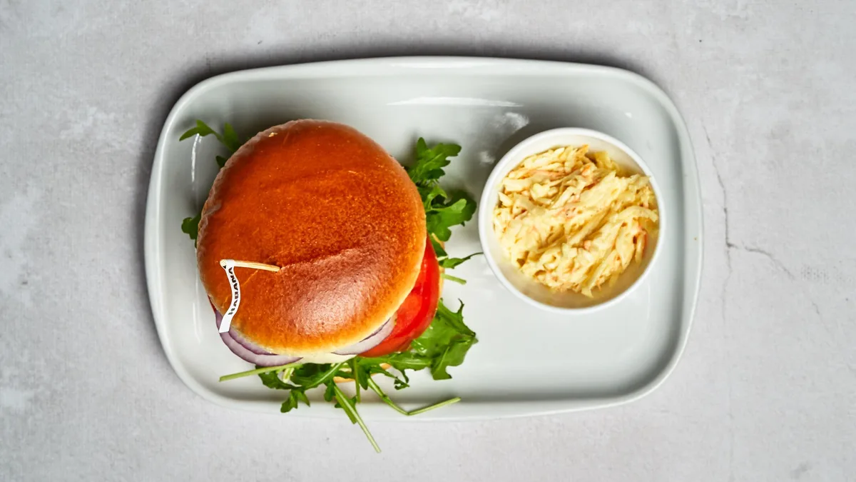 Jack daniel's smokey bbq burger