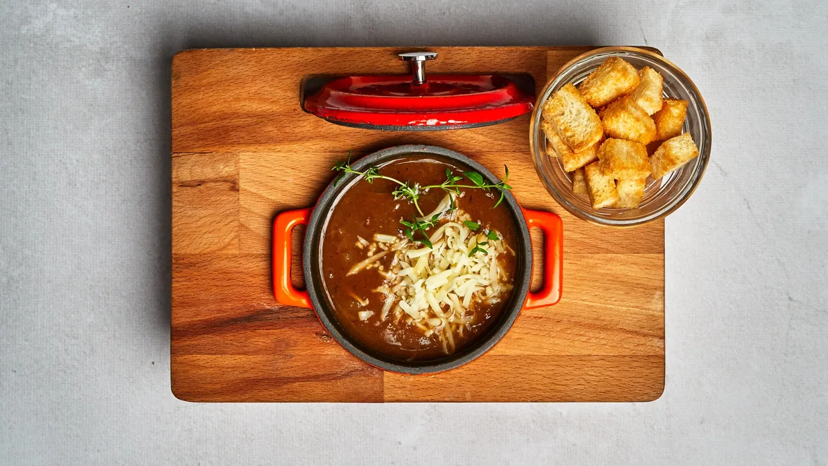 Onion soup