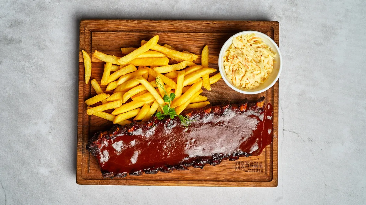 Pepsi cola glazed ribs