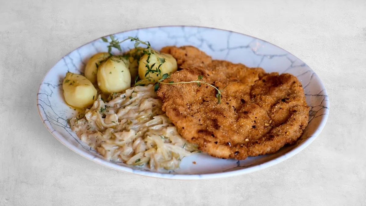 Pork schnitzel