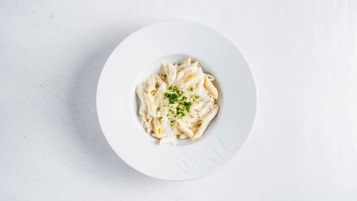 Penne 5 druhov syra