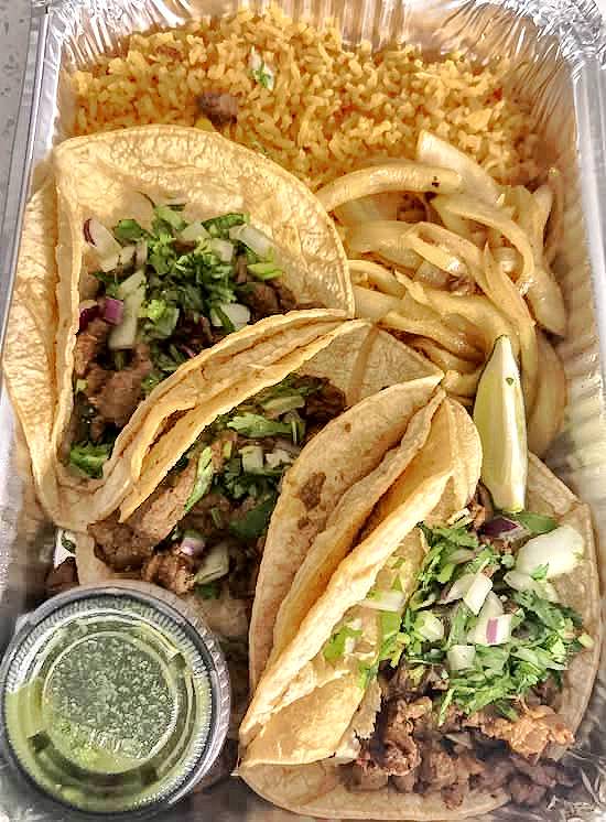 Tacos de Carne Asada (3 pcs)