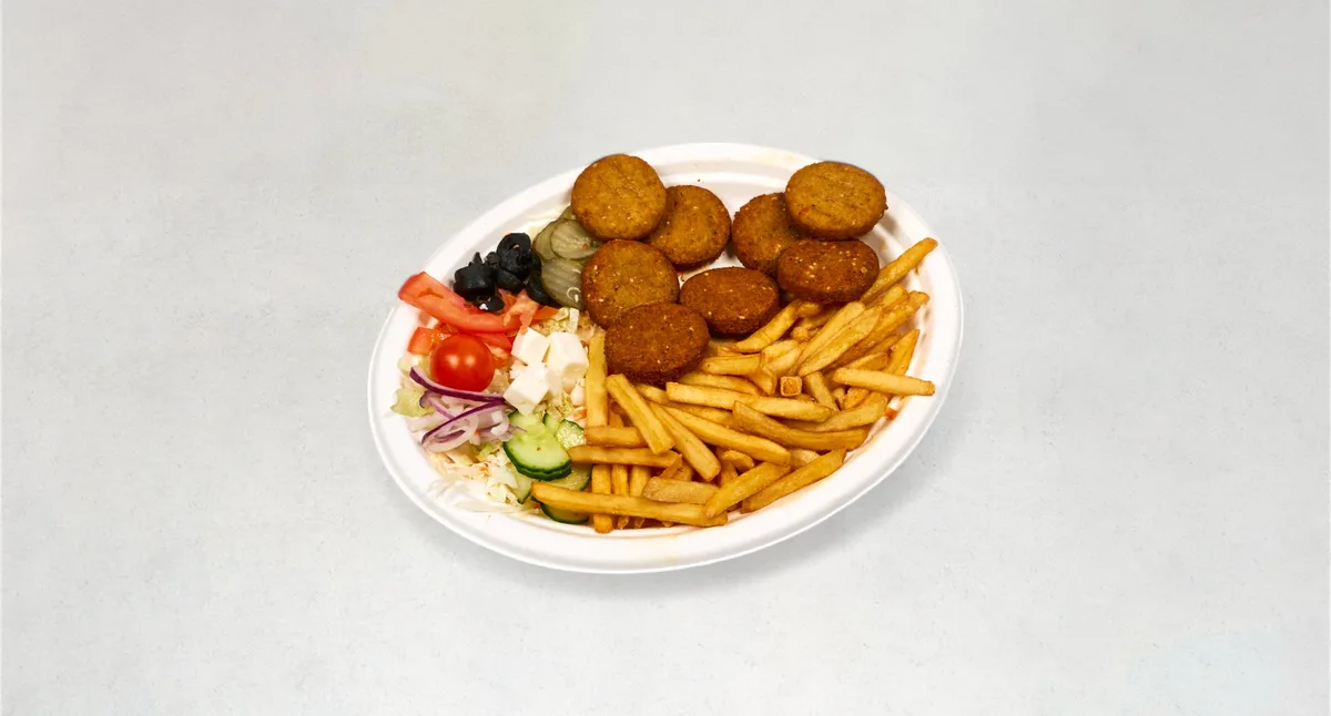 Talerz falafel