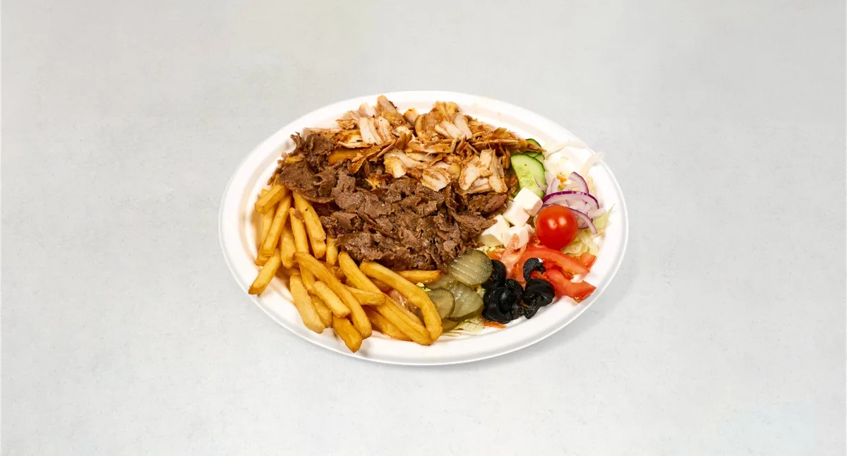 Talerz kebab