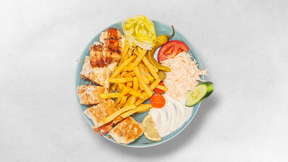 Schawarma Teller