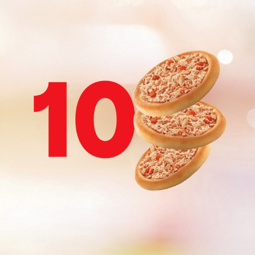 10 Esfihas de Frango