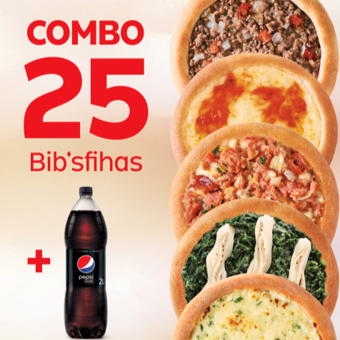 25 Esfihas Especiais + Bebida