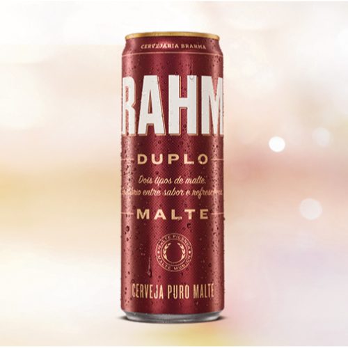 Cerveja Brahma Duplo Malte Lata 350Ml